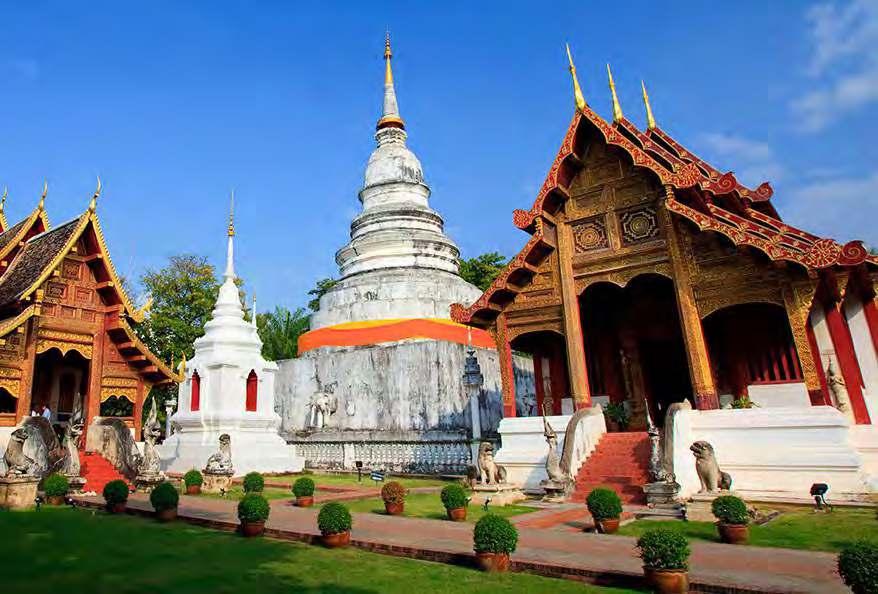 Half Day Chiang Mai Temples Έναρξη: 13:30 Διάρκεια: 2.5 ώρες ΠΝΕΥΜΑΤΙΚΟ ΤΣΙΑΝΓΚ ΜΑΙ Ανακαλύψτε την πνευματική πλευρά του Τσιάνγκ Μάι με επισκέψεις στους σημαντικότερους ναούς της πόλης.