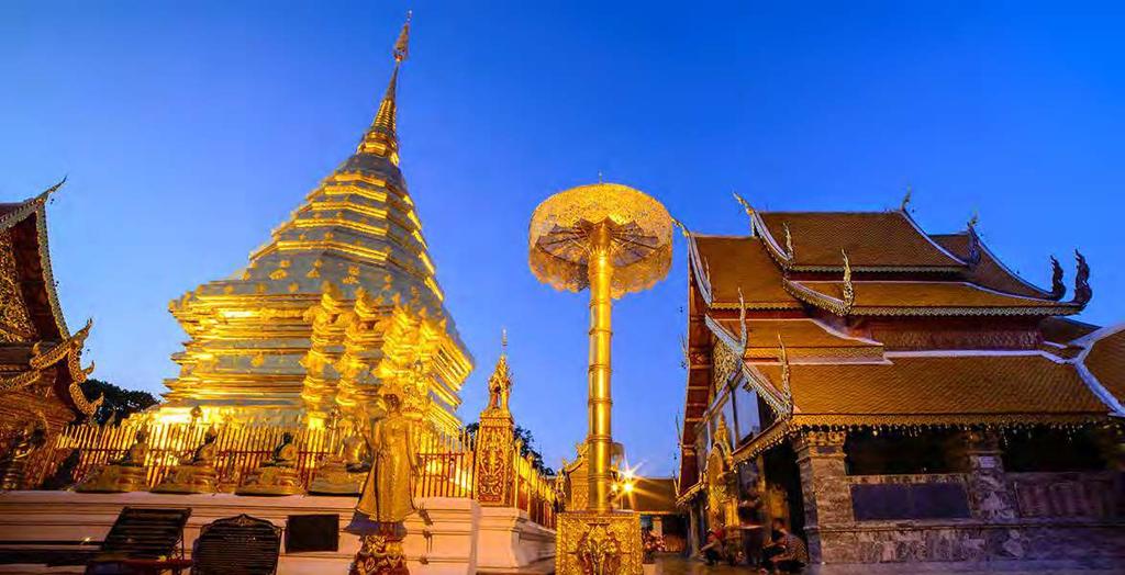 Dοι Suthep Temple & City Temples With Lunch ΤΑΞΙΔΙ ΣΤΗΝ ΙΣΤΟΡΙΑ Έναρξη: 08:30 Διάρκεια: 8 ώρες Αυτή είναι μια πολύ καλή περιήγηση για να ξεκινήσετε τη γνωριμία σας με το Chiang Mai αφού θα σας δώσει