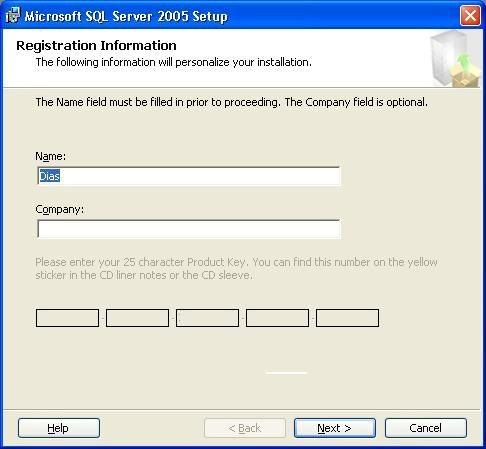 Βήµα 8 Στην επόμενη οθόνη επιλέγουμε τις επιλογές SQL Server