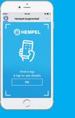 περιεχόμενο! Σκανάρετε τον κώδικα QR για να κατεβάσετε την εφαρμογή Hempel Augmented App!