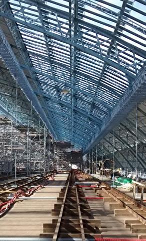 Ο σιδηροδρομικός σταθμός «Gare de Bordeaux Saint-Jean» αλλάζει εμφάνιση Με σκοπό να συμβάλλει στην άφιξη της γραμμής υψηλής ταχύτητας Τουρ-Μπορντό το 2017, ένα έργο για τον εκσυγχρονισμό και την