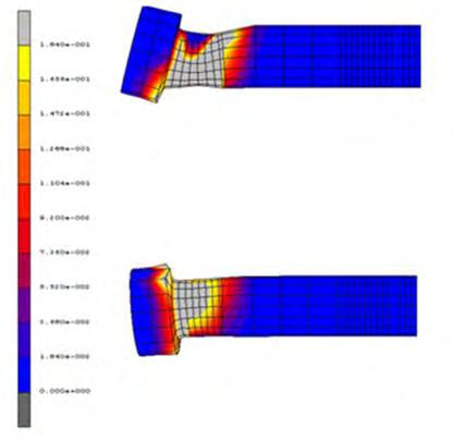 20 o C (EC3) Φ=37.3mrad M=165.47kNm Φ=40.19mrad M=172.83kNm Φ=45.31mrad Mmax=176.