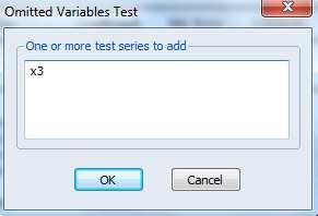 vào Nhấp chuột ta có cửa sổ One or more test series to add xuất hiện.