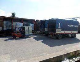 Εικόνα 10: Χώρος φορτοεκφόρτωσης στο ΡΟΥΦ Εγκαταστάσεις ΤΡΑΙΝΟΣΕ στη Θεσσαλονίκη Η