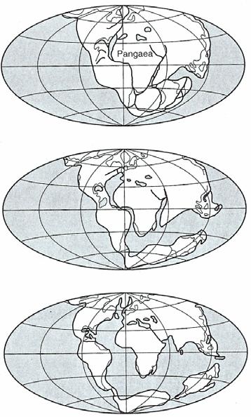 Τεκτονική των Πλακών 70εκ χρόνια 150εκ χρόνια Wegener
