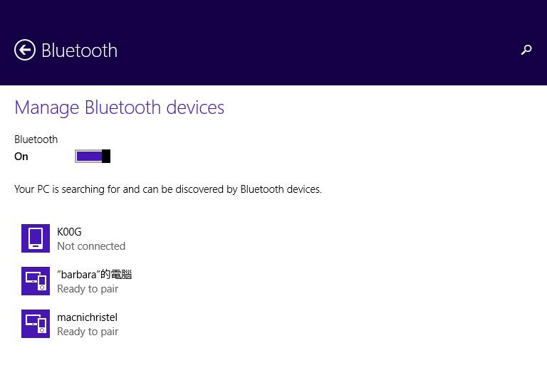 Bluetooth Χρησιμοποιήστε το Bluetooth για να διευκολύνετε τις ασύρματες μεταφορές δεδομένων με άλλες συσκευές με δυνατότητα Bluetooth. ΣΗΜΑΝΤΙΚΟ!