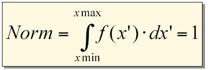 Συναρτήσεις Πυκνότητας Πιθανότητας Επανειλημένη μέτρηση -πειραματικά- μιας συνεχούς μεταβλητής x Ορισμός : η πιθανότηταp να μετρήσουμε μια τιμή x στο διάστημα (x, x+dx) δίνεται