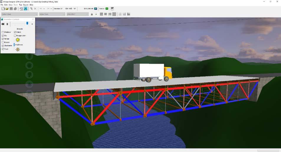2. 3Д МОДЕЛИРАЊЕ И СИМУЛАЦИЈЕ ДРУМСКОГ МОСТА Модел моста у овом раду је идеализована структура која на поједностављен начин третира реалност.