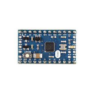 Arduino Mini To Arduino Mini είναι ένας µικρός µικροελεγκτής που αρχικά βασίστηκε στο ATmega168 αλλά τώρα βασίζεται στο ATmega328.