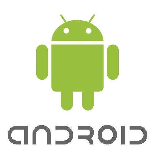 Το λογότυπο για το λειτουργικό σύστημα Android είναι ένα ρομπότ σε χρώμα πράσινου μήλου και σχεδιάστηκε από τη γραφίστρια Ιρίνα Μπλόκ.