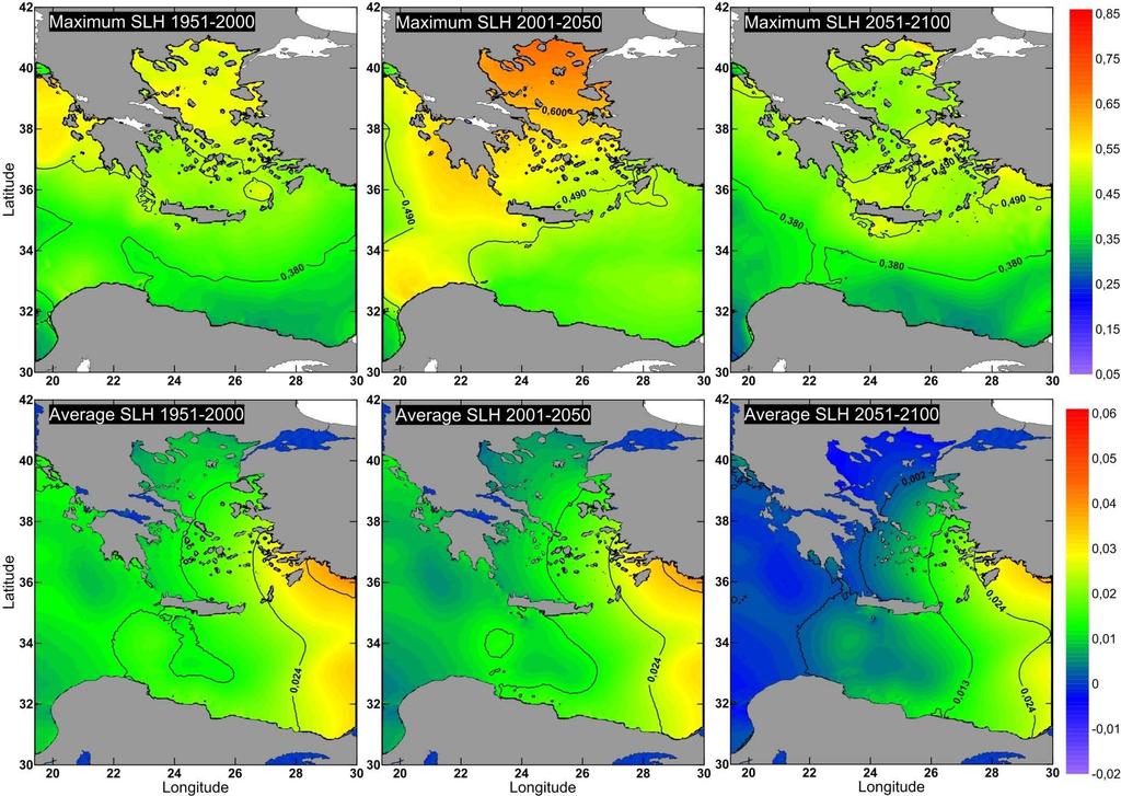 Εξέλιξη Χωρικών Κατανομών ΜΣΘ Περίοδος 1951-2000