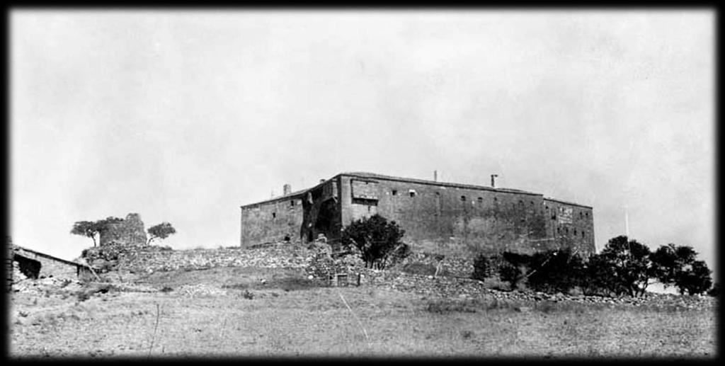 Μοναστήρι Σκαλωτής (1902 αρχείο Γ. Λαμπάκη) Κοντά στο χωριό Αμυγδαλιά (σημ.