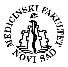 Univerzitet u Novom Sadu Medicinski fakultet Hajduk Veljkova br. 3, 21000 Novi Sad, Srbija Telefon: (021) 420-678; faks (021) 6624-153 e-mail: dekanmf@uns.