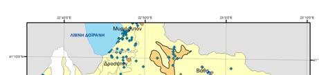 Κωδικός : GR1000050 Ισοζύγιο : Μέση ετήσια απόληψη : Χρήση γης : Χρήση ύδατος : Ανανεώσιμα αποθέματα : Παρουσία χημικών ουσιών: Θαλάσσια