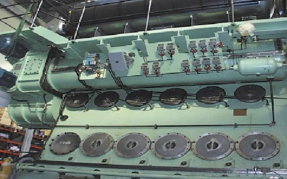 8: Τοποθετημένο σύστημα ανίχνευσης VISATRON VN 115/93 σε δίχρονη μηχανή diesel πλοίου ισχύος 12000 KW [7].