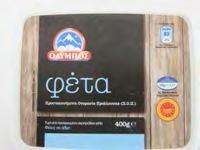 Λίπος επί ξηρού 43% min, Υγρασία 56% max Από 100% Ελληνικό παστεριωμένο αιγοπρόβειο γάλα βιολογικής