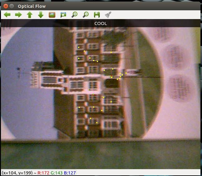 Εικόνα 3-4: Στάσιμη κάμερα κοντά στο αντικείμενο Επόμενη δοκιμή είναι η
