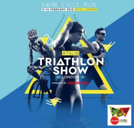 London Triathlon Show, Λονδίνο, Φεβρουάριος 2016 Η Σύρος, με το 1st TRIMORE Syros Triathlon, έδωσε δυναμικό «παρών» στο London Triathlon Show.