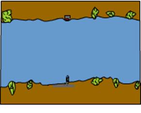 Eamples 8: A Boat Crossing a Rier. (Heading upstream.) At what upstream angle must the boat head with speed.9 m/s relatie to the water current (.