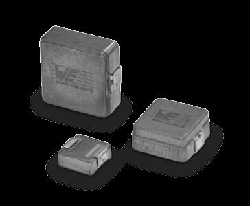 WE-MASH-I Molded Power Inductors SMD Design kit WE-MASH-I Molded Power Inductors SMD NEW AEC-Q REFLOW 5 C AOI Characteristics Standard sizes: 7 x 7 / x / x Magnetically capsuled design for low