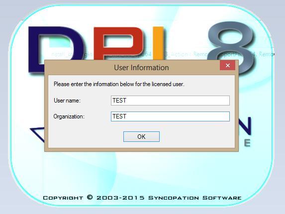 Εικόνα 8: Πληροφορίες του χρήστη Στην εικόνα 9 εμφανίζεται το αρχικό παράθυρο του DPL στο οποίο εμφανίζονται ορισμένα παραδείγματα που μπορεί να δει ο χρήστης.