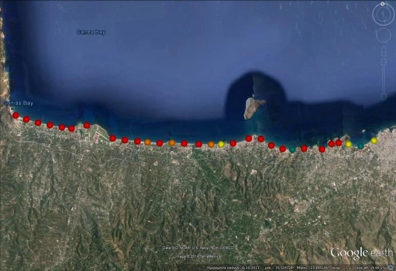 2050-2099 2000-2049 1951-1999 FLOOD VULNERABILITY AREA OF CHANIA