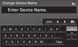 استفاده از تلفن همراه دارای Bluetooth دریافت یک تماس هنگامی که تماسی دریافت می شود... 3 پین کد را وارد کنید )1( و سپس آن را تأیید نمایید )2(. 3 نام دستگاه را وارد کنید )1( و سپس آن را تأیید نمایید.