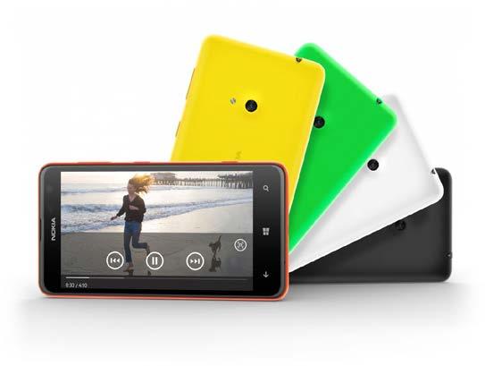svet mobilných telefónov Lumia 1320 má rovnako 6-palcový displej (IPS), no s rozlíšením 768 x 1 280 bodov, prekrytý odolnou vrstvou Gorilla Glass 3.