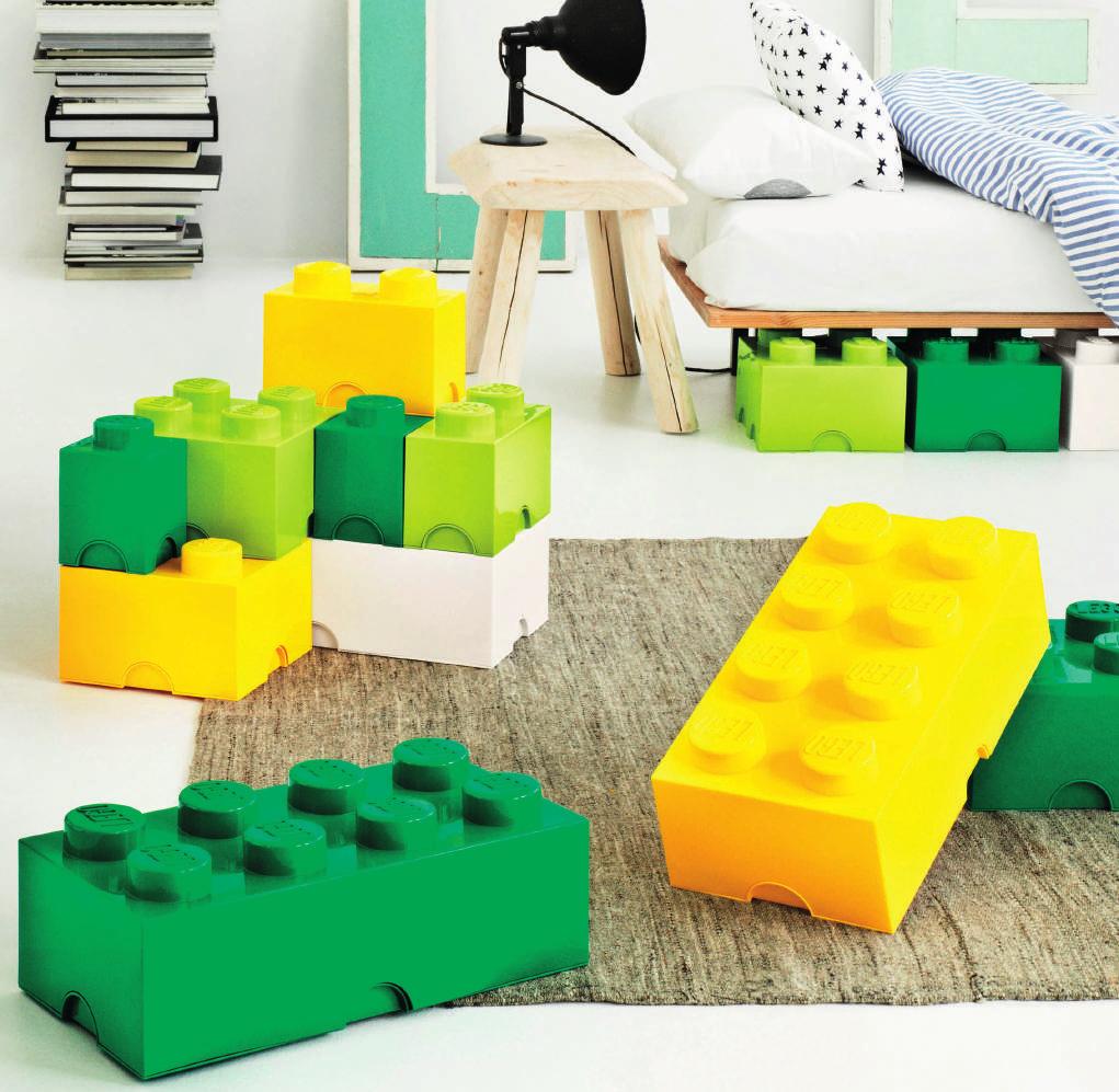 LEGO Storage Brick - Κουτιά Αποθήκευσης Το συμμάζεμα των παιχνιδιών γίνεται παιχνίδι με τα κουτιά αποθήκευσης LEGO!