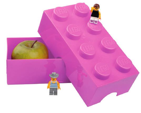 LEGO Lunch LEGO Δοχείο Φαγητού Ροζ Διάσταση: 100 x 200 x 75