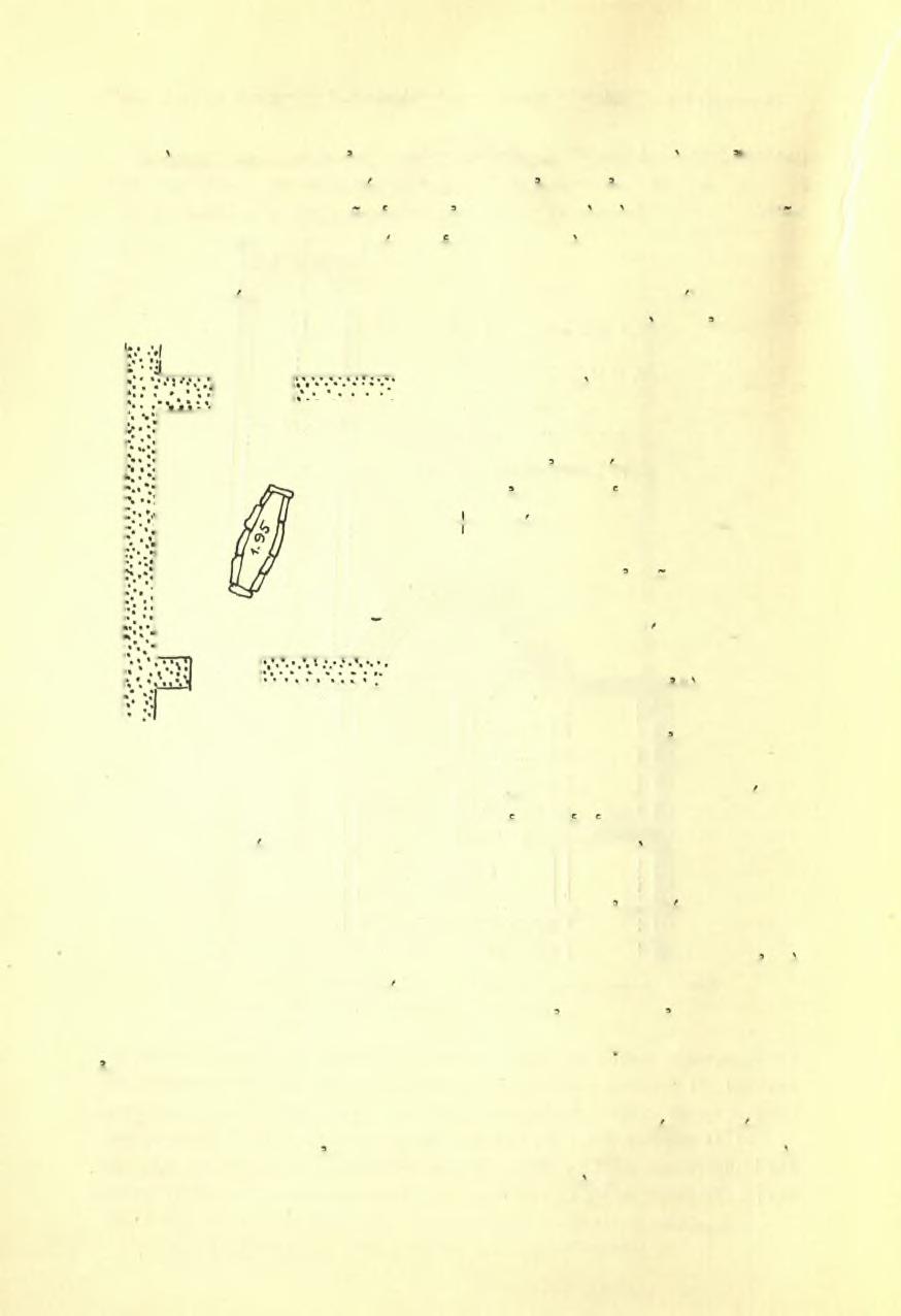 330 Πρακτικά τής Αρχαιολογικής Εταιρείας 1955 κατά την στενήν, νοτίαν αυτοί πλευράν, δι ής έπεκοινώνει προς τό εξωτερικόν, καί τέλος τρεις ά'λλας θυρας άνοιγομένας επί τοϋ ανατολικού του τοίχου (είκ.