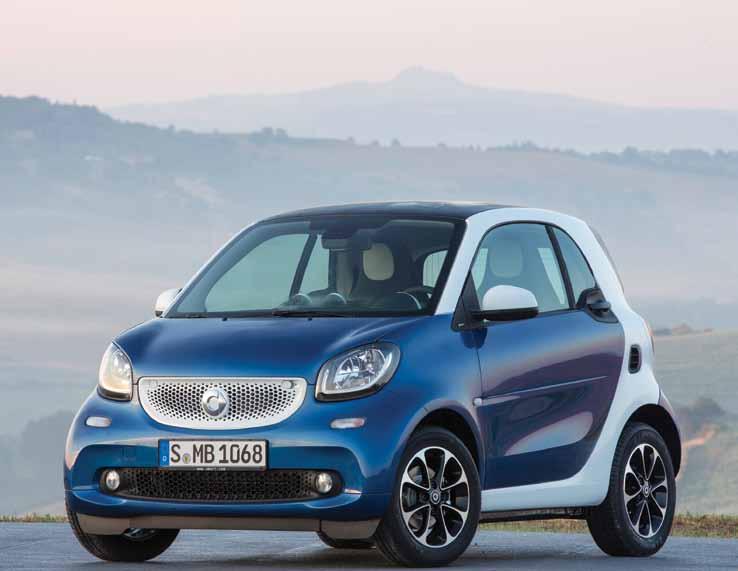 Πιστό στην εικόνα του smart fortwo 1.0 71 HP (δοκιμή)////σ.