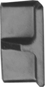 mush pin-ml Γωνία V1 με ένα πήρο κλειδώματος τύπου μανιτάρι CODE : FA009-017-00 Cover latch Κάλυμμα μονοκόμματου σύρτη CODE : FA010-004-00 Small corner transmission V1