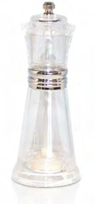 Θρυματιστής Πιπεριού - 16cm Salt & Pepper Glass Set