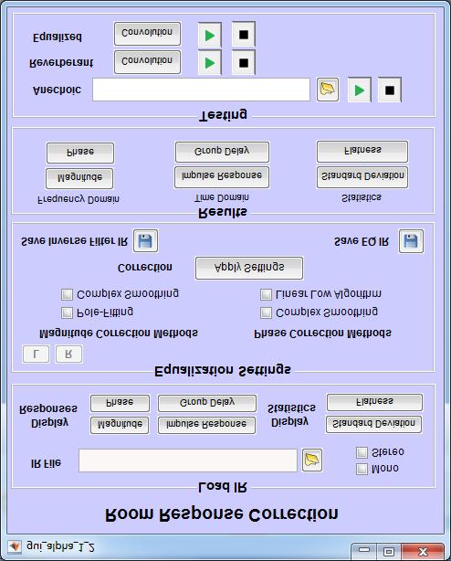 I II III IV Σχήμα 2.2: Γραφικό περιβάλλον εργασίας (GUI) της εφαρμογής Το Σχήμα 2.