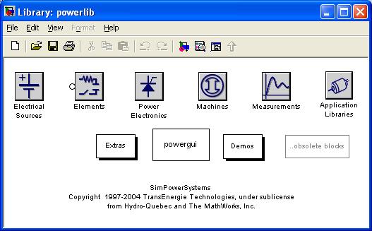 MATLAB, SIMULINK eta SIMPOWERSYSTEMS 14 4.