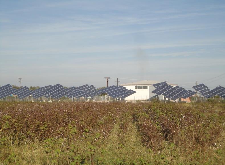 PV Parks with Degertrackers 216 Yield Overview Solar plant identification: Gousios Rated installation output: 99.
