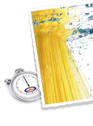 Ζυμαρικά γρήγορου βρασμού Quick-cooking pasta Θέλετε να φτιάξετε κάτι πολύ γρήγορο, πολύ εύκολο και πολύ νόστιμο; Χάρη στη λεπτή τους