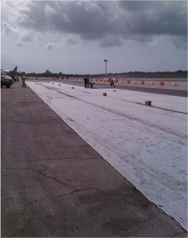 Εφαρμογές σε τάπητες αεροδρομίων Malta International Airport