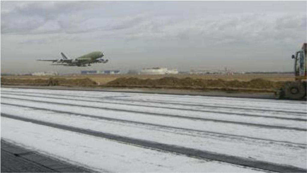 Εφαρμογές σε τάπητες αεροδρομίων Toulouse Airport Airbus runway ΠΡΟΒΛΗΜΑ: