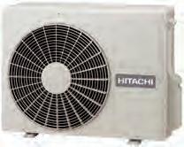 CUT OUT Τα νέα κλιματιστικά διαιρούμενου τύπου CUT OUT της Hitachi προσφέρονται σε δύο τύπους, δαπέδου με αποσπώμενη βάση και επίτοιχα, με ψυκτική απόδοση από 8500btu/h μέχρι 17100btu/h και