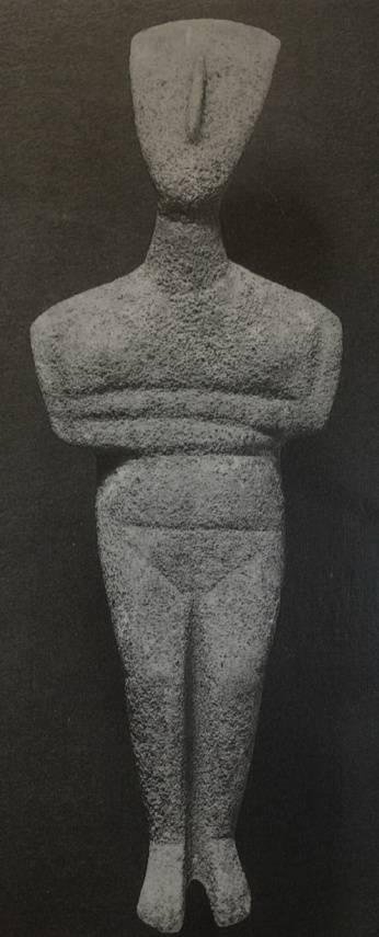 Πρόκειται για το «αρσενικούδι» από το Κατ Ακρωτήρι Μουσείο Κυκλαδικής