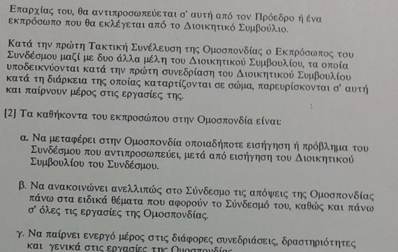 ΑΡΘΡΟ 31: ΟΜΟΣΠΟΝΔΙΑ ΚΑΙ ΣΥΝΟΜΟΣΠΟΝΔΙΑ ΣΥΝΔΕΣΜΩΝ ΓΟΝΕΩΝ: (1) Ο Σύνδεσμος μπορεί για πιο πετυχημένη επίλυση των προβλημάτων κοινού ενδιαφέροντος, να ιδρύσει με άλλους παρόμοιους Συνδέσμους της