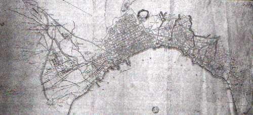 Χάρτης 4: Η Θεσσαλονίκη το 1916 Πηγή: Καραδήμου -