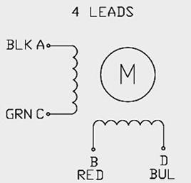Τα φυσικά χαρακτηριστικά του Stepper Motor Nema 17 φαίνονται στην Εικόνα 2.8.