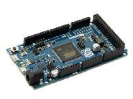 ArduinoDue Είναι η πρώτη πλακέτα που βασίζεται σε έναν 32-bit πυρήνα ARM μικροελεγκτή και διαθέτει 54
