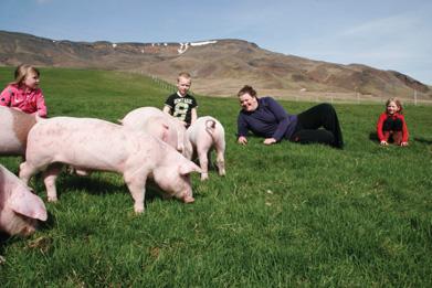 efnt var til í boði Ferðaþjónustu bænda, Beint frá býli og Opins landbúnaðar síðastliðinn sunnudag.