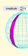 Un fuso esférico é a rexión da superficiee da esfera limitada