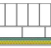 600 U-arv ~ 0,32 Massiivne tellissein 1½ kivi U-arv ~ 1,04 ISOVER Vacupad 007 + 70 mm paigalduskiht + 30 mm ISOVER RKL-31