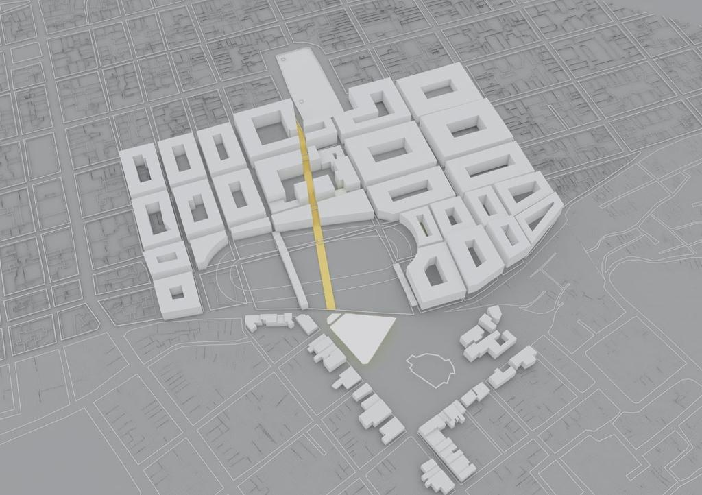 σχεδίου, ενώνοντας πλατείες μεταξύ τους, αλλά και σημεία ενδιαφέροντος στην πόλη (Εικόνα